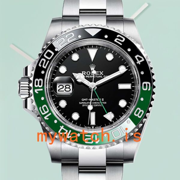 Rolex GMT-Master 40mm Mens M126720VTNR-0001 Oyster Bracelet Automatic: Genuine vs. Replica