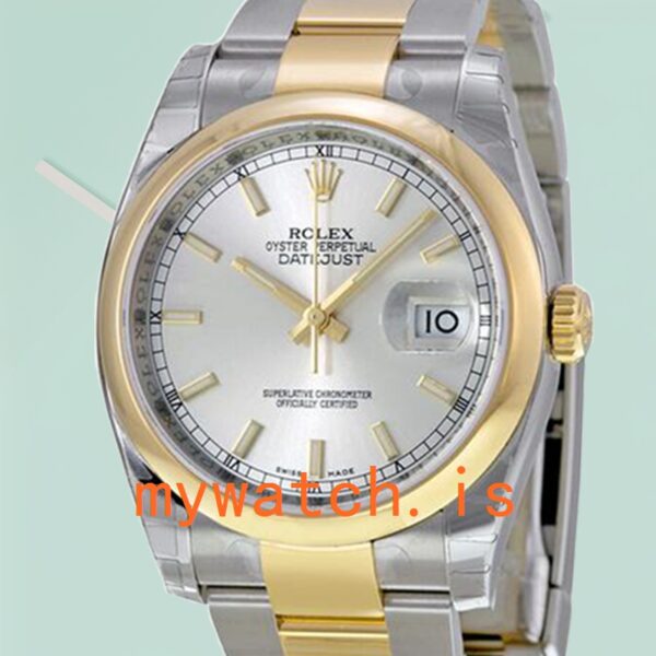 Rolex Datejust Men's 116203SSO 36mm Stainless Steel Silver-tone: A Timeless Classic