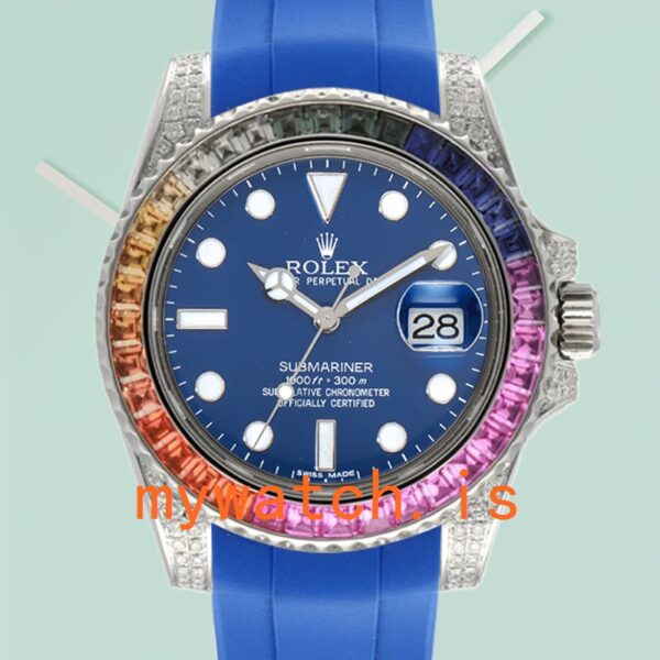 Rolex Submariner 116610 Men's 40mm Automatic Rubber Band: A Timeless Masterpiece