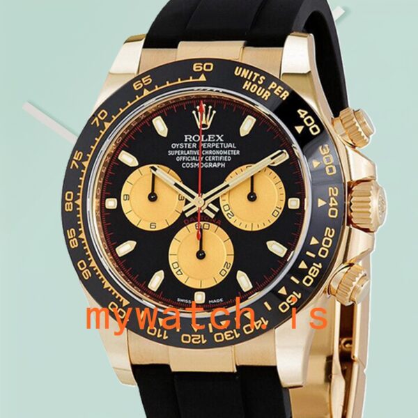 Rolex Daytona 116518BKCSR 40mm Mens Black Dial: Genuine vs. Replica